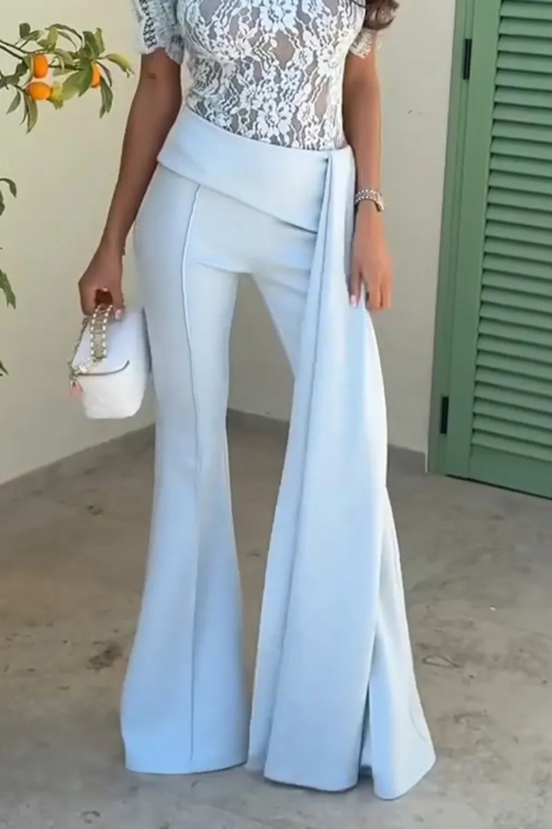 Women's Elegant Lace Top or Streamer Pants
