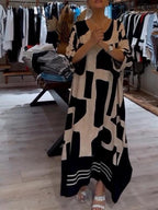 Women's Casual Round Neck Loose Dress