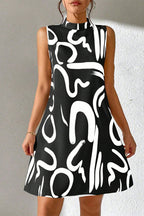 Women's Vest Printed Casual Dress