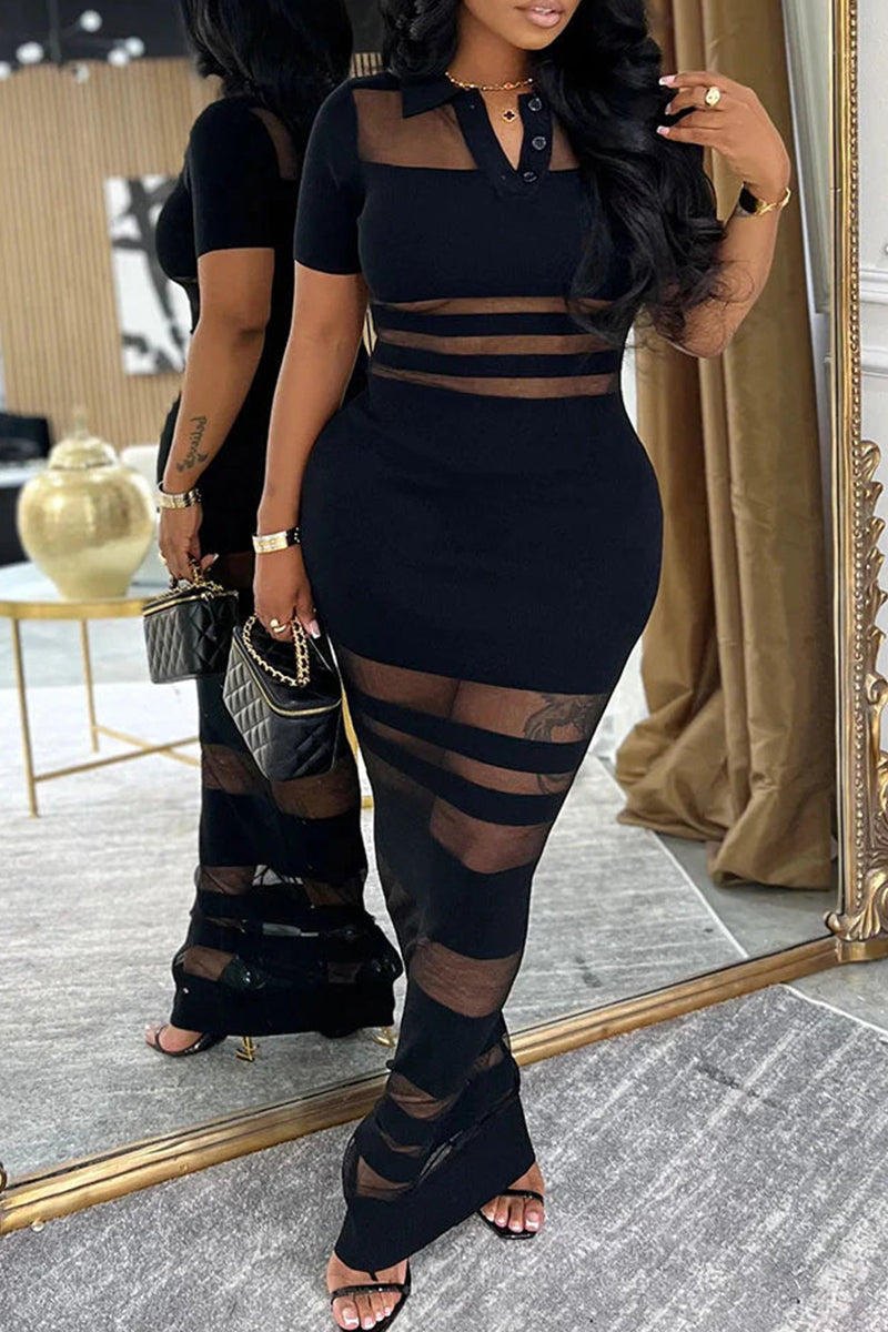 Women's Party Cutout Bodycon Maxi Dress