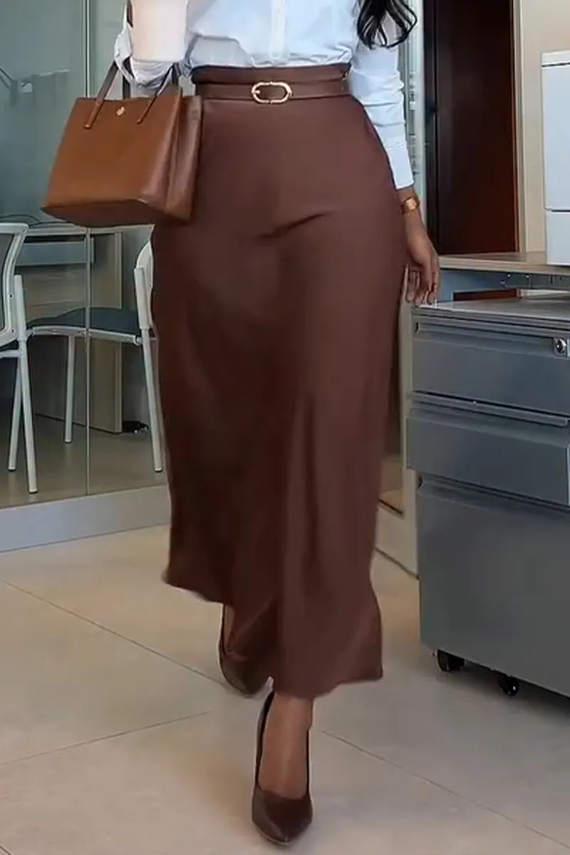 Women Collar Elegant Temperament Shirt or Skirt