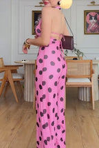Women's Summer Bestseller Resort Polka-Dot Jumpsuit