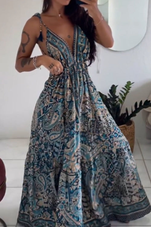 Ladies' Hot Selling Casual Elegant Backless Long Dress