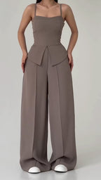 Women Temperament Casual Three Piece Set